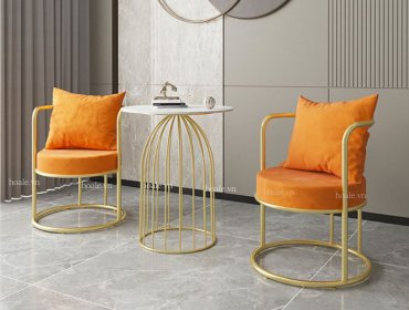 Bàn ghế sắt decor DC013