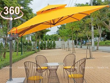 Dù lệch tâm nghiêng xoay 360 độ