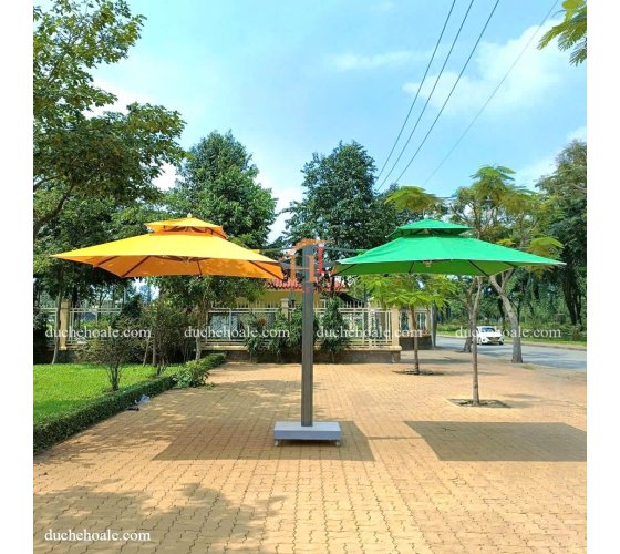 Dù che nắng lệch tâm đôi